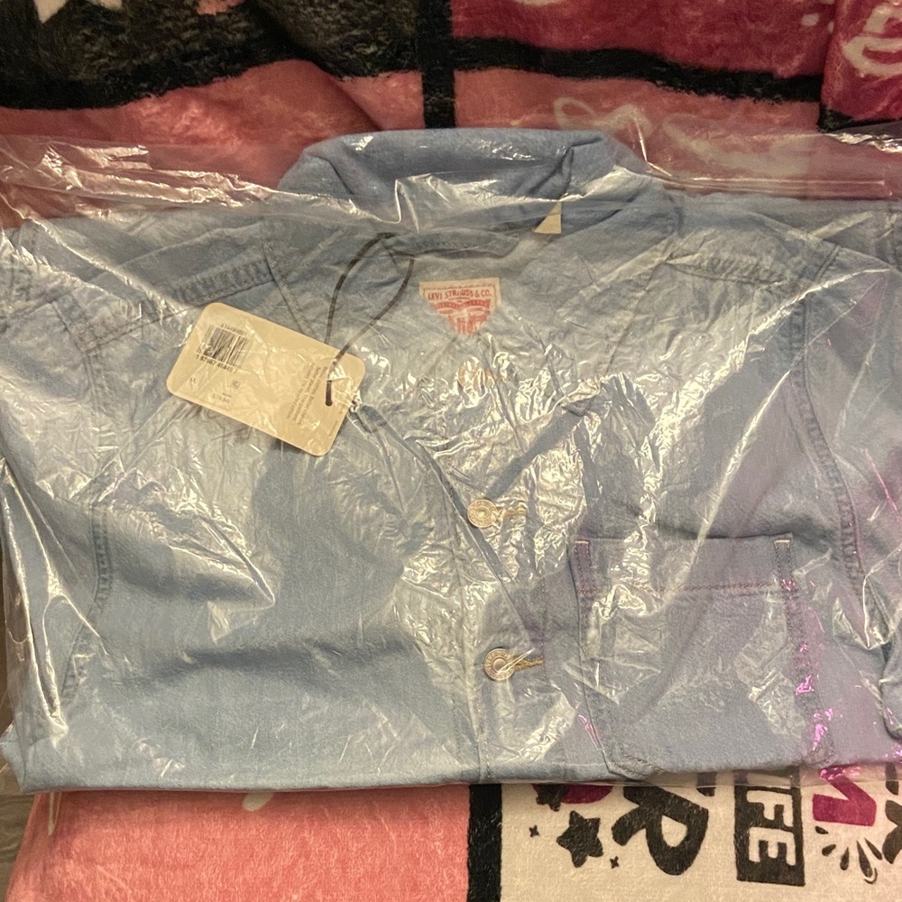 Women’s Light Denim Long sleeved Shirt